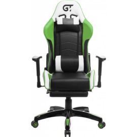 Геймерське крісло GT X-2532-F Black/Green/White 4820241172177