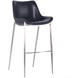 Барный стул AMF Blanc black leather 546923