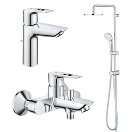 Набор смесителей Grohe BauLoop New 3 в 1 для ванны UA123214R0