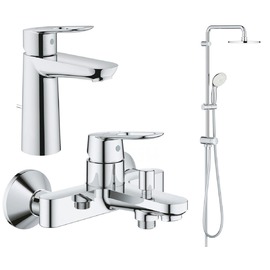 Набор смесителей Grohe BauLoop и New Tempesta для ванны 123214TM