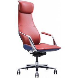 Офісне крісло GT Racer X-808 Red/Blue (ZP-02, ZP-09) 4820241175925