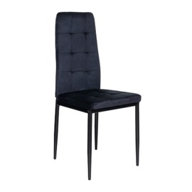 Стілець Vetro Mebel N-66-2-black-velvet