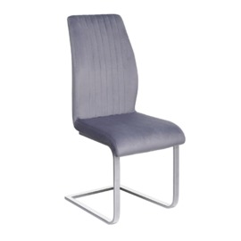 Стілець Vetro Mebel S-125-grey-velvet